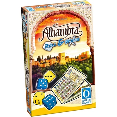 Queen Games Настолна игра Alhambra: Roll & Write - Стратегическа (10538-HU)