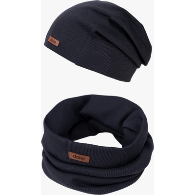 Doke Dětský set organic rib black