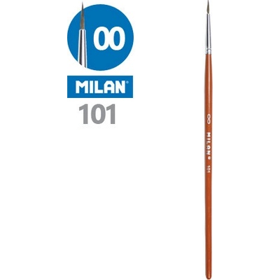 Štetec guľatý MILAN č. 00 - 101