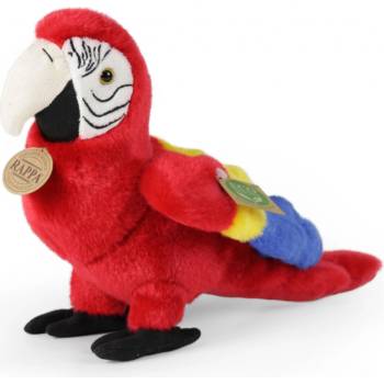 Eco-Friendly papagáj červený Ara Arakanga 24 cm