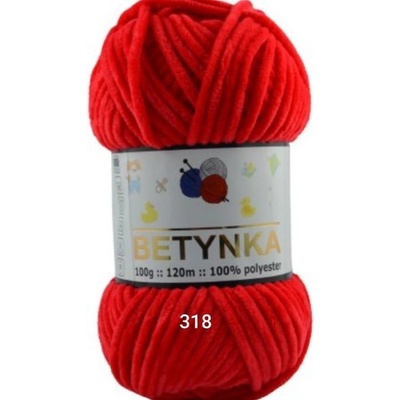 Betynka 318 červená