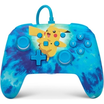 Image 1 of PowerA Enhanced Nintendo Switch - Tie Dye Pikachu (NSGP0090-01)