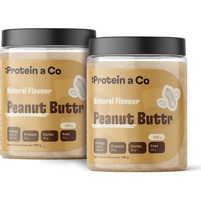 Protein & Co. Arašidový krém 2 x 1 kg