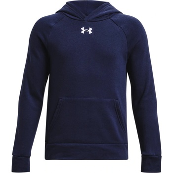 Under Armour Суитшърт с качулка Under Armour UA Rival Fleece Hoodie-BLU 1379792-410 Размер YMD