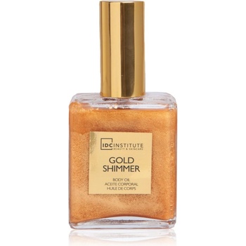 Idc institute Gold Shimmer сухо бронзиращо олио за тяло 50ml