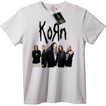 NOONEBRAND Тениска Korn Банд Снимка - S, Black