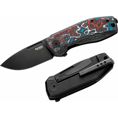 Lionsteel NANO NA01 NB,CPM MagnaCut Old black,titan,carbon nebula