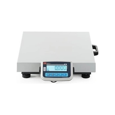 Prenosná váha na balíky LCD s legalizáciou, rad EKO+, 150 kg, TEM BEK+C050X060150-FH