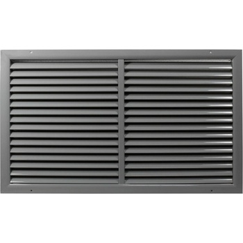 Image 1 of Dalap Подсилена сива вентилационна решетка от висококачествен екструдиран алуминий 900x700 мм (90439)