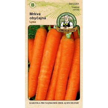 TRADIČNÉ OSIVÁ STARKÉHO JOJA TRADIČNÉ OSIVÁ Mrkva veľmi skorá LYSA 5g