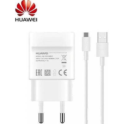 Huawei Зарядно за Huawei с кабел Micro USB 5W 1A HW-050100E01