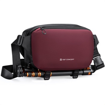 K&F Concept Alpha Camera Sling Bag 10L - фотографска чанта за рамо / кръст (Red) - KF13.157V7