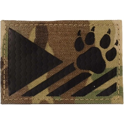 COMBAT SYSTEMS nášivka - IR vlajka ČR K9 Laser Cut - Různé barvy Barva: Multicam