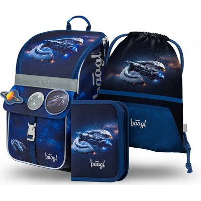 Baagl SET 3 Zippy Vesmírná loď – Zbozi.Blesk.cz