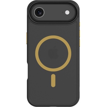 Tactical Хибриден удароустойчив кейс с MagSafe за iPhone 17 Air - Tactical MagForce Hyperstealth 2.0 Cover (черен-жълт) (57983126615)