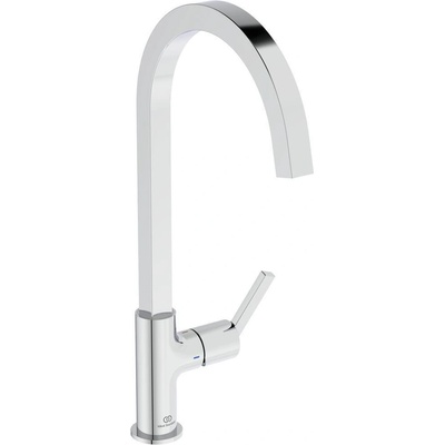 Vidima Стоящ смесител за кухня Gusto, Vidima, BD411AA, с висок профилен чучур (BD411AA)