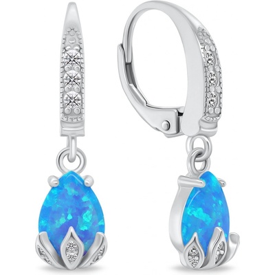 Brilio Silver náušnice EA929WB