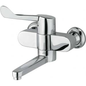 Kludi Medi Care - Смесител за умивалник с въртящ се излив, хром 349210524 (349210524)