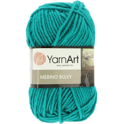 YarnArt Merino Bulky 11448 tmavá azúrová