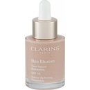 Clarins Face Make-up True Radiance rozjasňující hydratační make-up pro dokonalý vzhled SPF15 113 Chestnut 30 ml