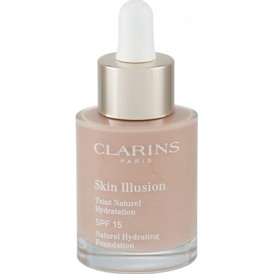 Clarins Face Make-up True Radiance rozjasňující hydratační make-up pro dokonalý vzhled SPF15 113 Chestnut 30 ml