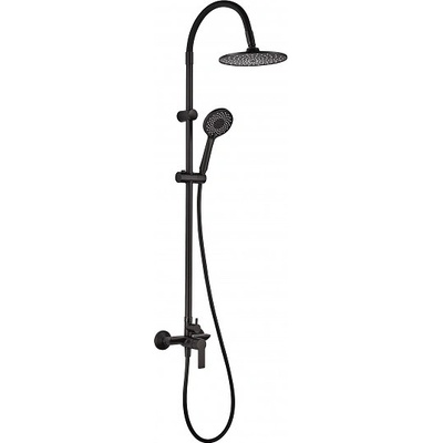 Inter Ceramic ДУШ СИСТЕМА alisado black 6544mb ОГЪВАЩО РАМО ЧЕРНА (6544mb)