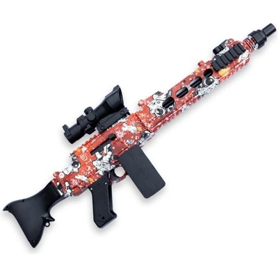 Sunny Blaster MG3, пистолет за водни гелове с аксесоари, червен (MG3-red)