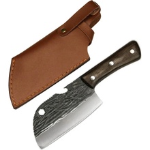 UG Grill Nůž Santoku 12,5 24 cm s pouzdrem Nerezová ocel Wenge dřevo