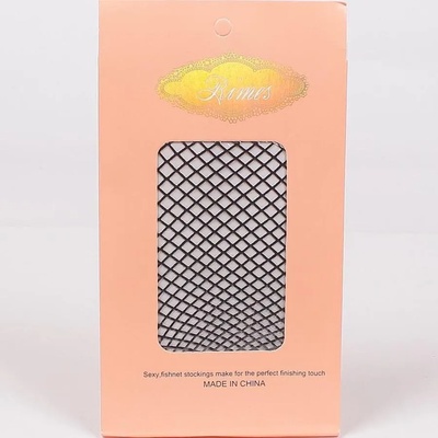 Ефектен чорапогащник в черно от мрежа