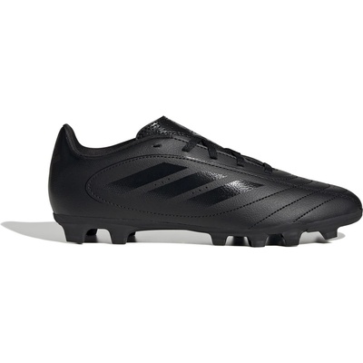 adidas Юношески футболни бутонки Adidas Goletto VIII Juniors Firm Ground Football Boots - Black/Black