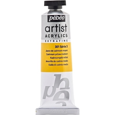 Pébéo Artist АКРИЛНА боя Medium Cadmium Yellow 37 ml 1 бр (908-301)