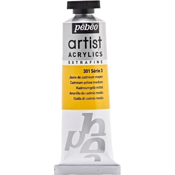 Pébéo Artist АКРИЛНА боя Medium Cadmium Yellow 37 ml 1 бр (908-301)