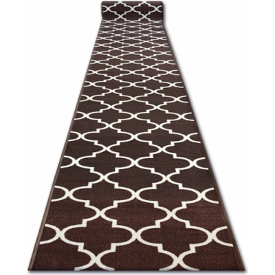 Nej-koberce Maroko hnědý Trellis 30351 metráž 67 cm