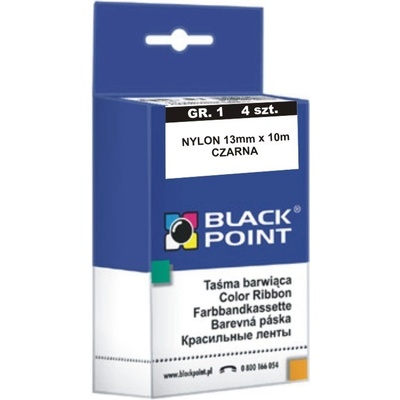 Black Point 13mm/10m univerzálna čierna páska - kompatibilný