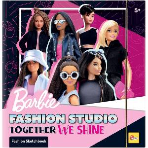 Lisciani Творчески комплект, Lisciani, Barbie, Папка модно студио, Заедно блестим