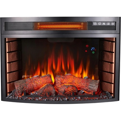 ArtiFlame Elektrický krb AF25 Panoramatický LED se zvukem a topením