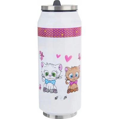 Orion termoska plechovka koťata 400 ml