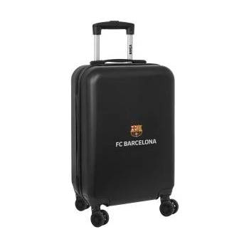 FC Barcelona Куфар на Колелца за Ръчен Багаж F. C. Barcelona Черен 20 34, 5 x 55 x 20 cm