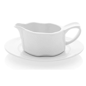 Gural Porselen - Panama Сосиера с чинийка 350ml. (PAN 350 SO + PAN 21 SA) (0180330)