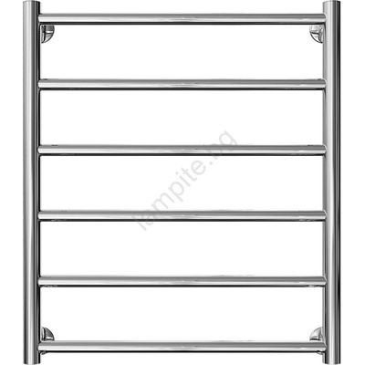 Mario Radiators Сушилник за кърпи за баня INOX FLAT 122W/230V 57x43 cm неръждаема стомана/лъскав хром (MR0105)