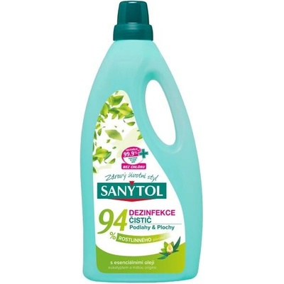 Sanytol čistič na podlahy a plochy 94 % rastlinného pôvodu 1000 ml M42631610