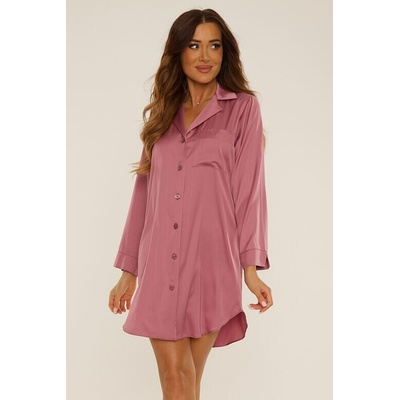 Saténová Cordelia staroružová