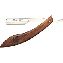 Barber Line Shaving Razor Wooden Handle 04930