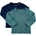Minymo Детска блуза с дълъг ръкав Minymo Kid's Blouse L/S (2-Pack) Longsleeve - Goblin Blue - размер 92 (EU) (704-5926-0218)