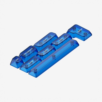 Nuphy Crystal Keycaps mSA pro PC Mystic Indigo – Zbozi.Blesk.cz