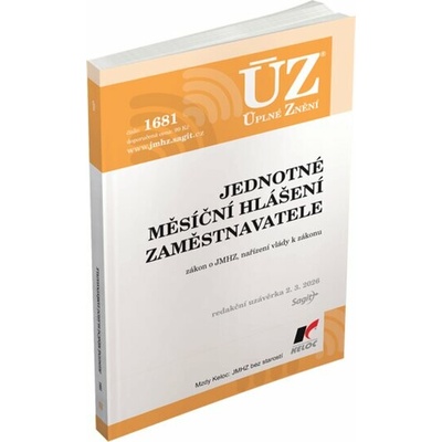 ÚZ č.1681 Jednotné měsíční hlášení zaměstnavatele