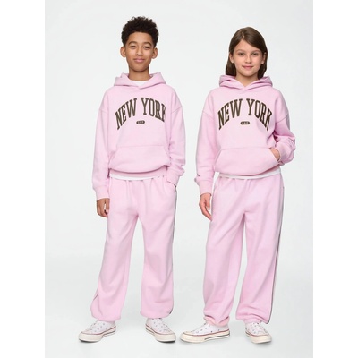 Detské tepláky Baggy Unisex Ružová