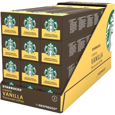Starbucks Creamy Vanilla кафе капсули за NESPRESSO 120 бр