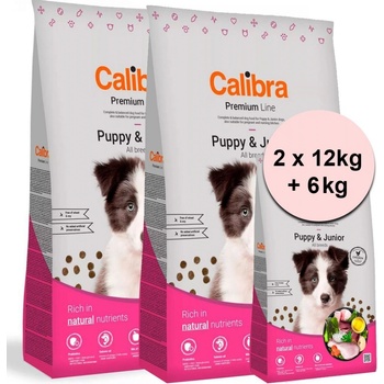Calibra Dog Premium Line Puppy & Junior new 2 x 12 kg