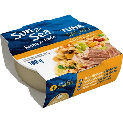 Sun & Sea Salát s tuňákem a kuskusem 160 g